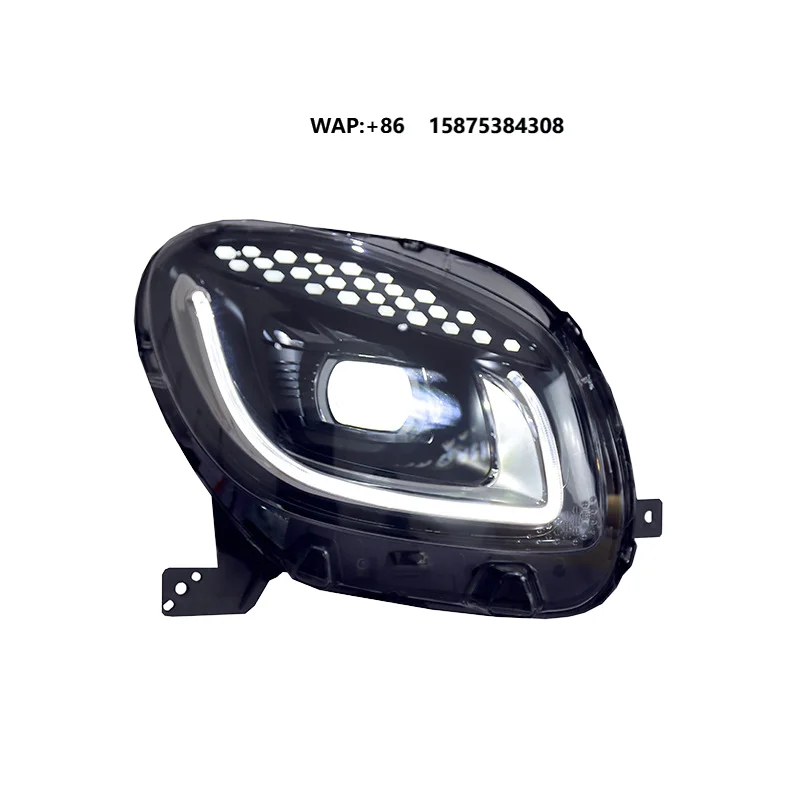 New Headlight Assembly Modification Matrix Led Lens Daytime Lights Running Turn Signal Light for Benz Smart 453