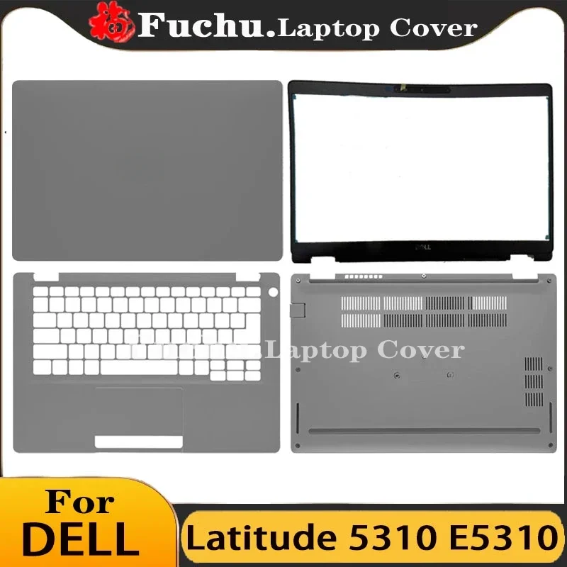 جديد لأجهزة الكمبيوتر المحمول DELL Latitude 5310 E5310 LCD الغطاء الخلفي/الإطار الأمامي/وسادة النخيل/الغطاء السفلي الغطاء العلوي #1