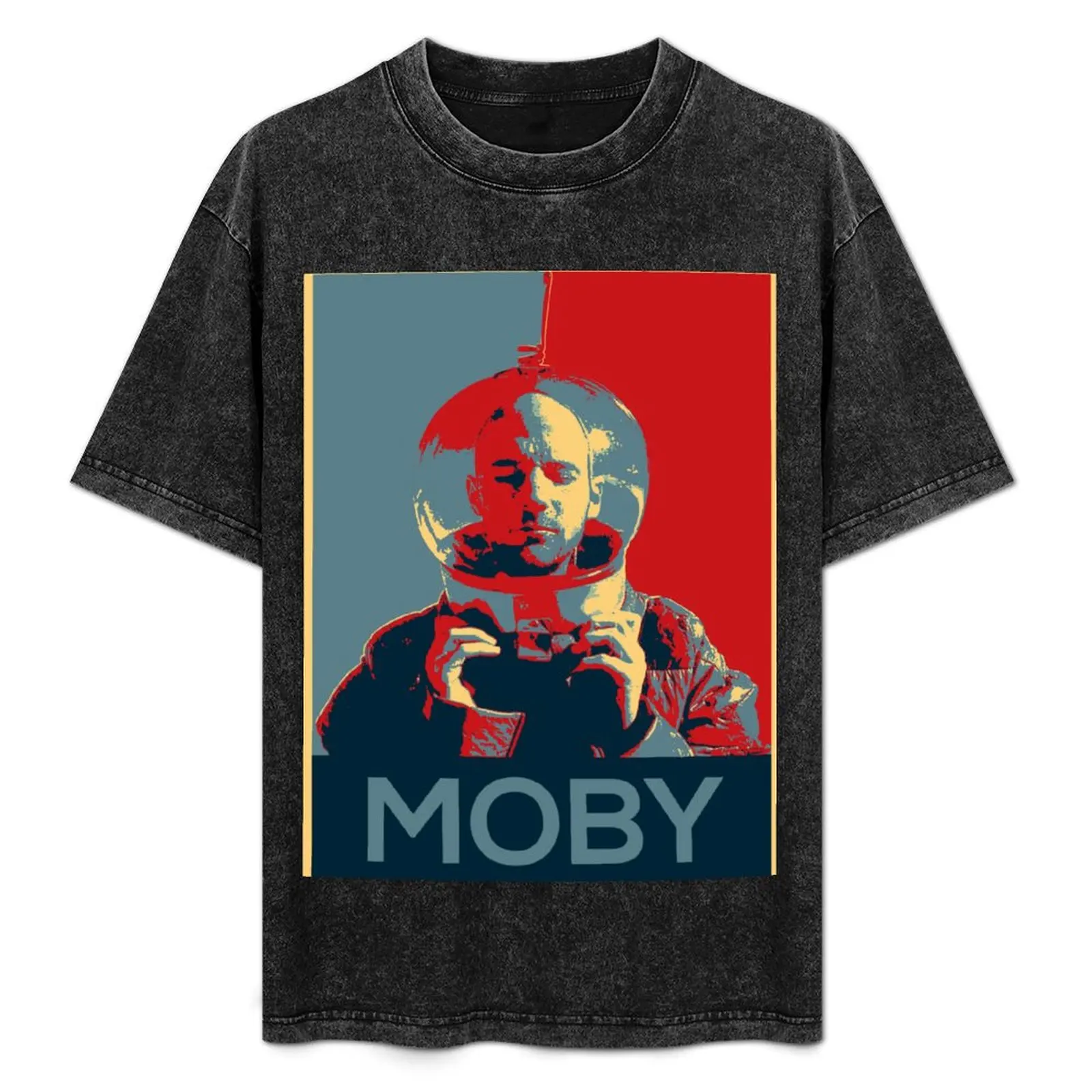 

Moby - 18 T-Shirt Classic Print Short Sleeve Shirt