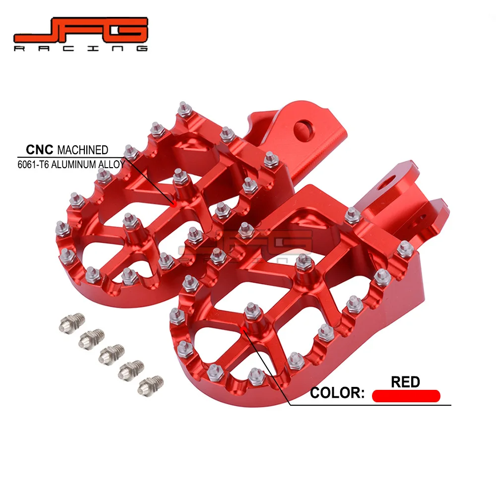 

Aluminum Alloy Footpegs for Light Bee Electric Off-Road Motorcycle Modifications