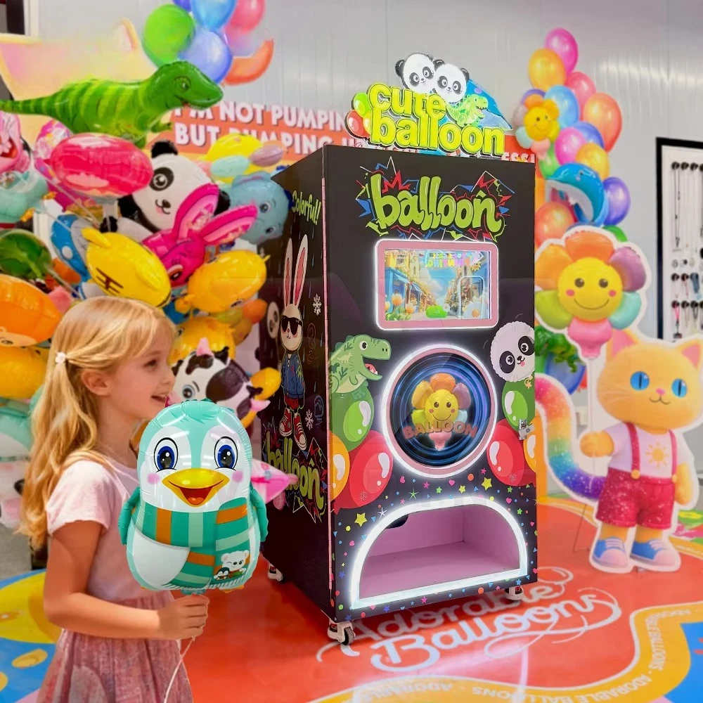 

Customized Hot Selling Balloon Vending Machine Full Automatic Touch Screen Fast ROI Business Equipment