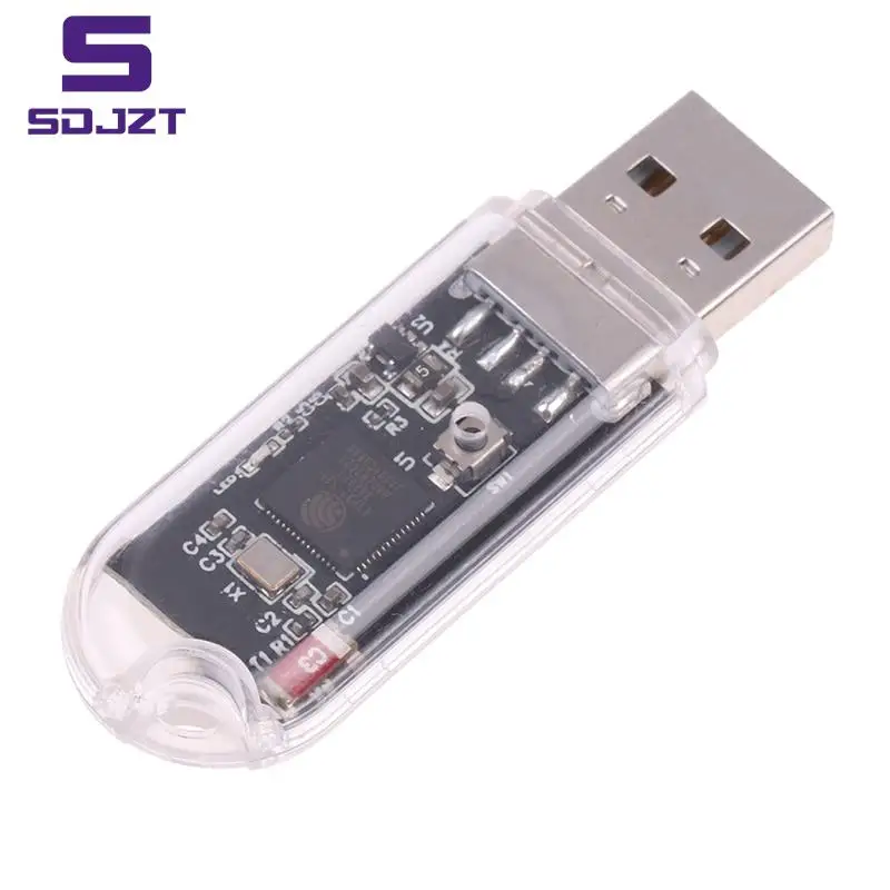 1PC USB Dongle Wifi Plug Free Bluetooth-compatible USB Adapter for PS4 9.0 System Cracking Serial Port ESP32 Wifi Module