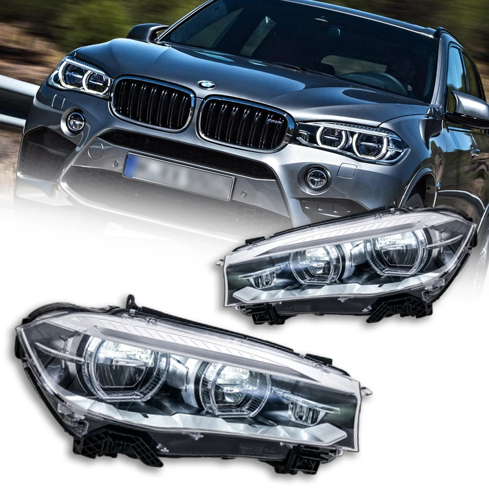 

Car Lights For BMW X5 F15 Head Light X6 F16 2014-2018 LED Car Lamps Daytime Running Lights Dynamic Turn Signals Car Accessories