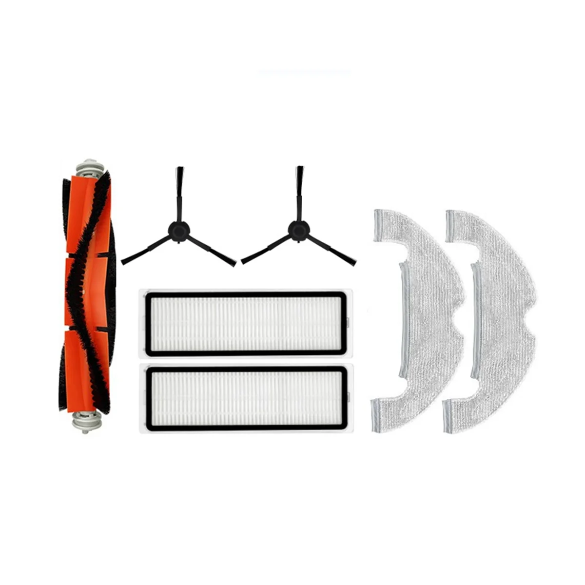 لXiaomi Mi Robot Vaccum-Mop2 Ultra STYTJ05ZHM مكنسة كهربائية (الفرشاة الجانبية الرئيسية تصفية ممسحة القماش) أطقم الملحقات