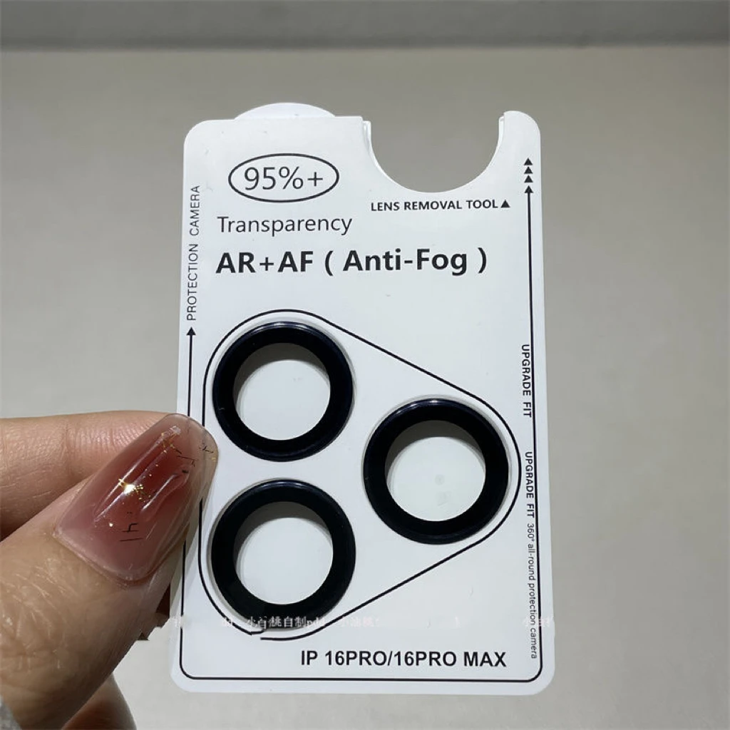 2-3Pcs For iPhone 16 15 Pro Max Camera Protector Lens Ring Glass For iPhone 14 15 16 Plus 12 13 Pro Max Mini Lens Glass Cover
