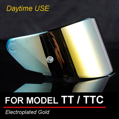 For KYT TT Course Motorcycle Helmet Full Face Helmet Visor Shield Lens Motorcycle Accessories Windshield TTC VESC-8 Capacete - Image 12