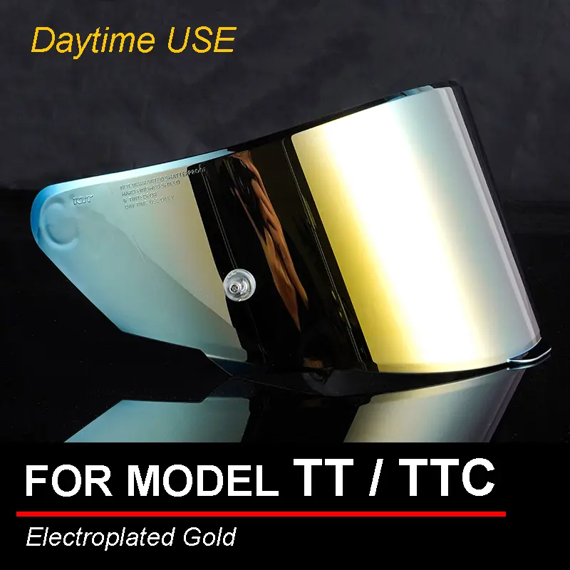 For KYT TT Course Motorcycle Helmet Full Face Helmet Visor Shield Lens Motorcycle Accessories Windshield TTC VESC-8 Capacete - Image 12