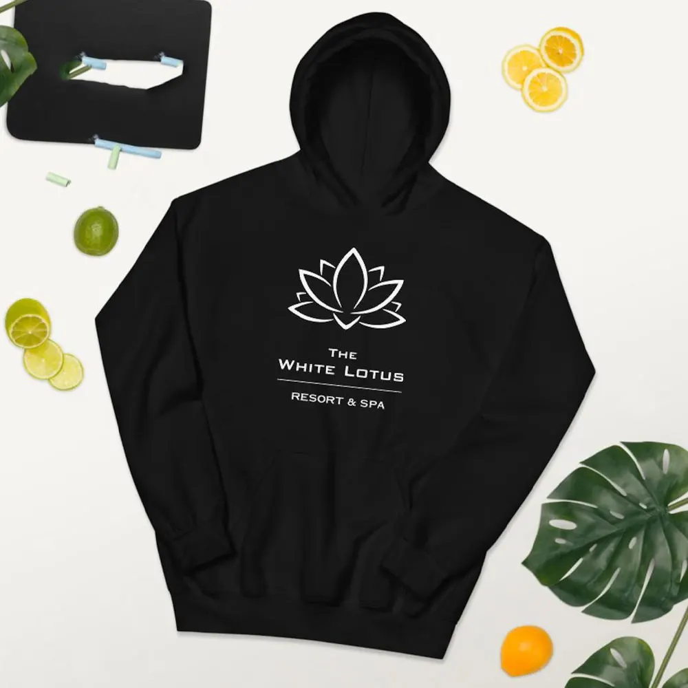 White Lotus Sweatshirt | White Lotus Jumper Graphic Hoodie Long Sleeve Cotton Blend Spring Fashion Unisex Adult Youth Gift Fans