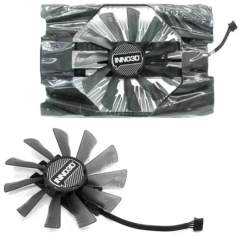 

Original GPU Fan 4PIN 95MM GeForce GTX1660 SUPER RTX2060S GPU Fan for INNO3D GeForce GTX1660 SUPER RTX2060 Graphics Card