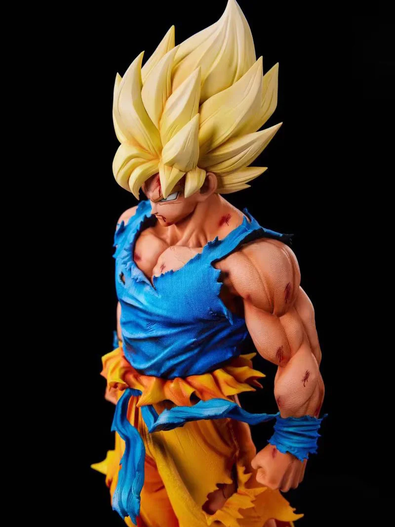 28 cm/11 pouces Dragon Ball personnage d'anime Super Saiyan Goku JMY Version PVC figurine modèle Statue décoration ornements jouet