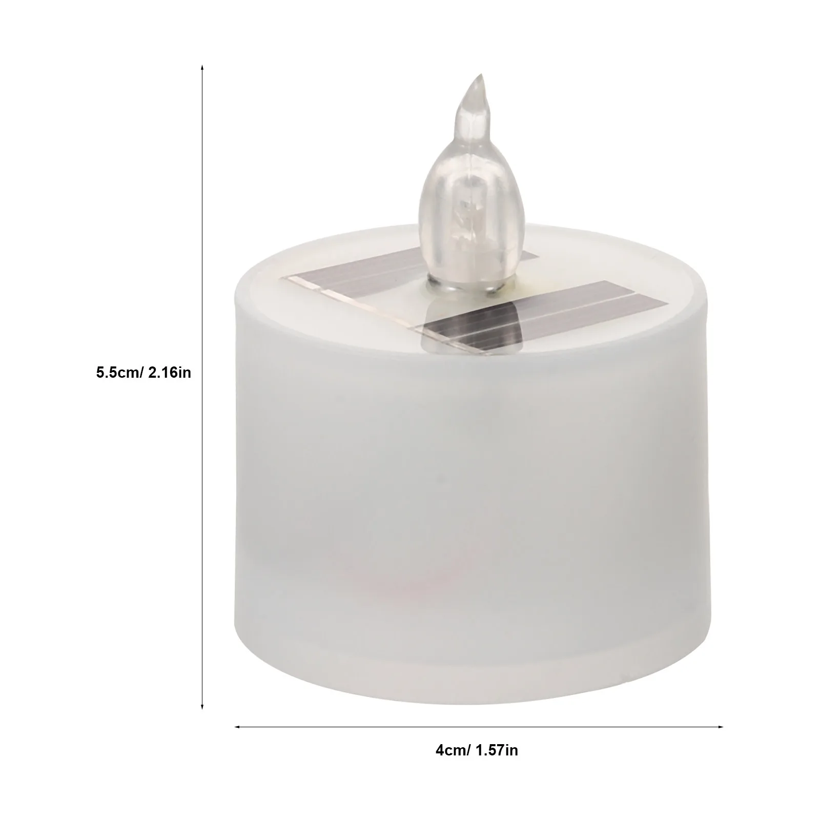 4Pcs Solar Tea Lights LED Lamps Outdoor Solar Powered Lights for Yard Garden Wedding Party Tea Light LED Light