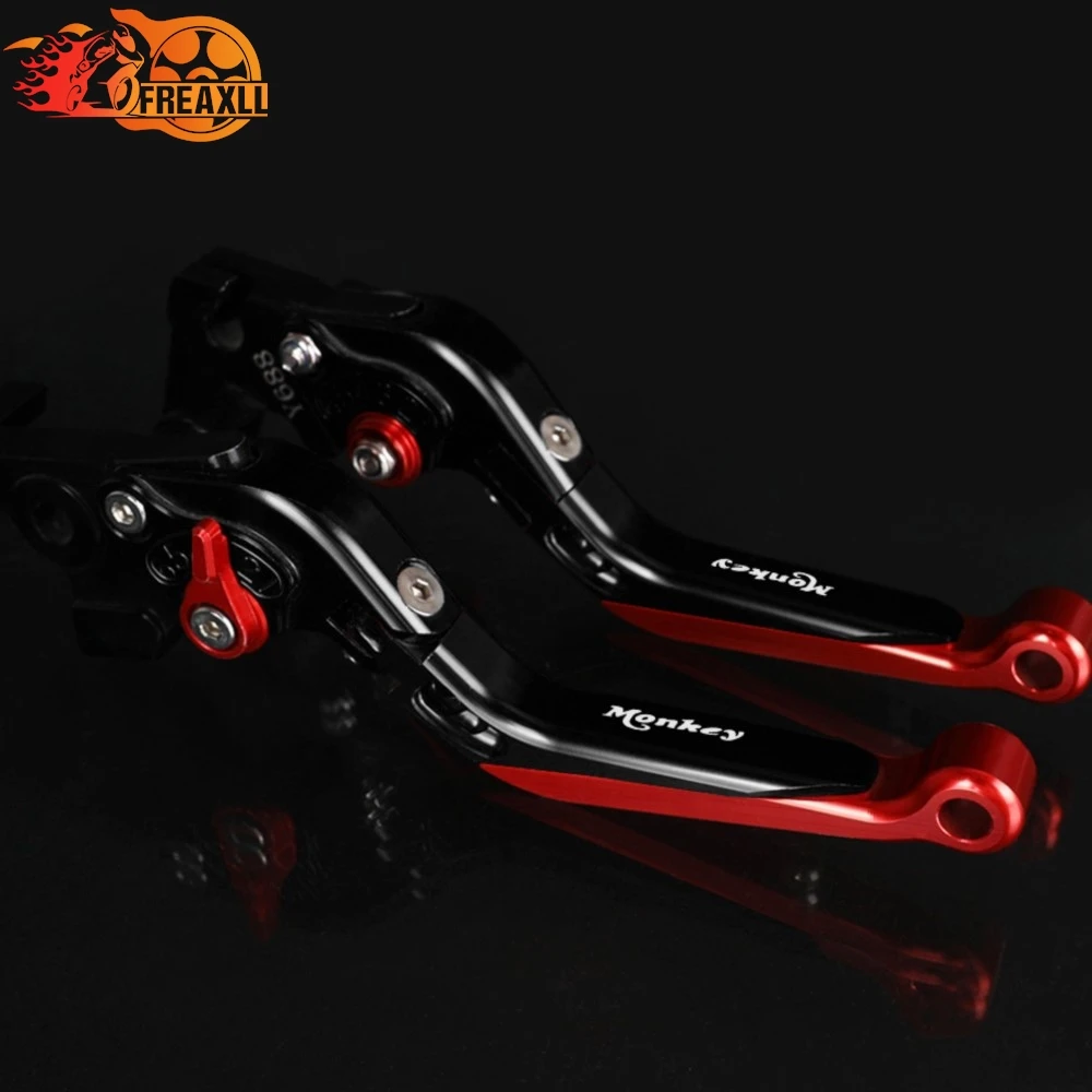

FOR HONDA MONKEY125 2019-2022 2019 2020 2021 MONKEY 125 Clutch Lever Brake Lever Set Adjustable Folding Handle Levers Parts