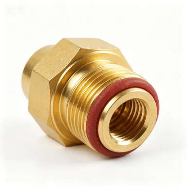 Brass Nozzle Base, Two-Fluid Air Atomizing Structure, Siphon Design for Diesel and Waste Oil Burner