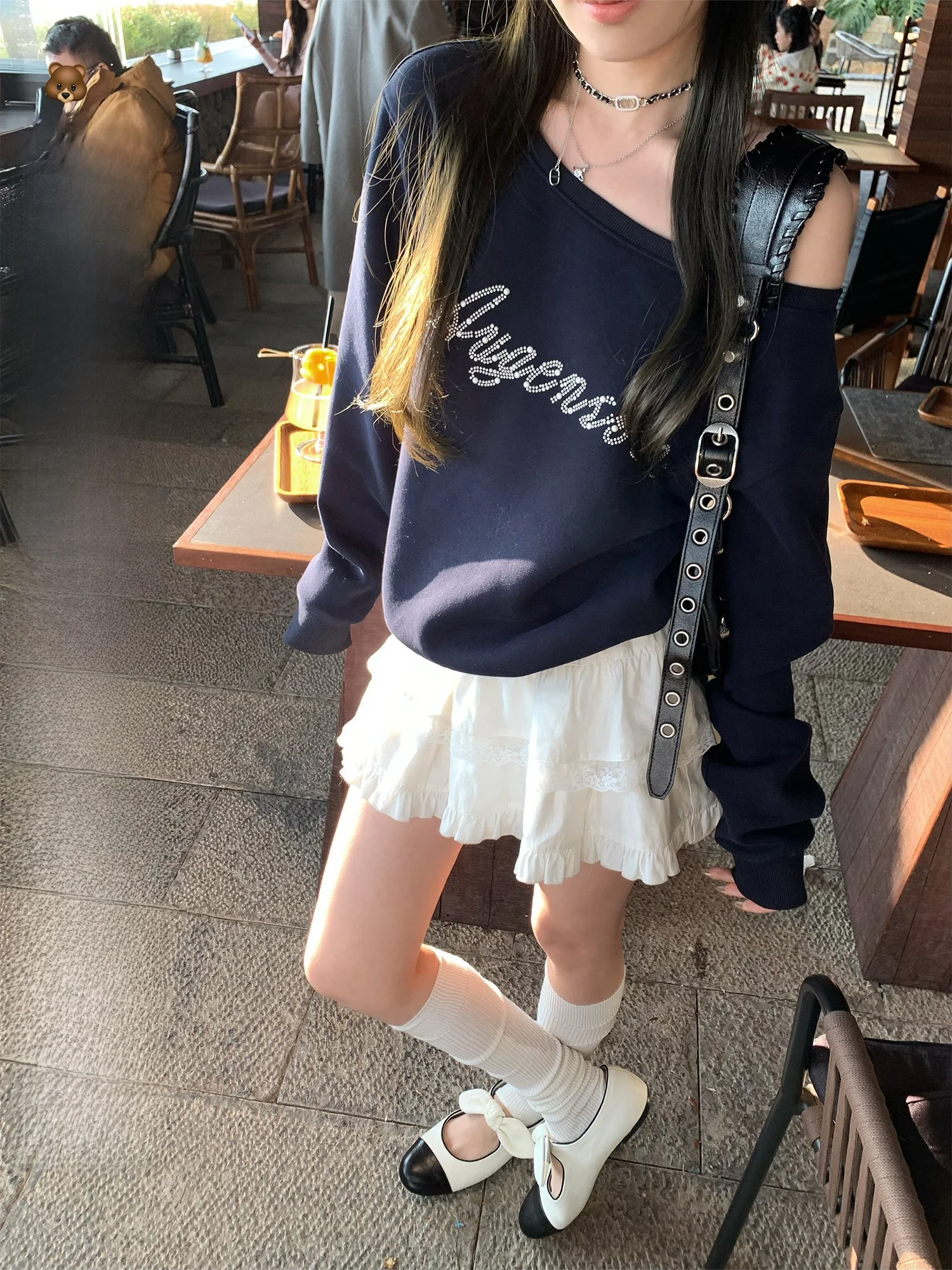 

Юбка Hhi Wendy's Diary белая кружевная А-силуэта, женская летняя, с высокой талией, многоярусная, не просвечивающая, для повседневной носки, стандартной длины