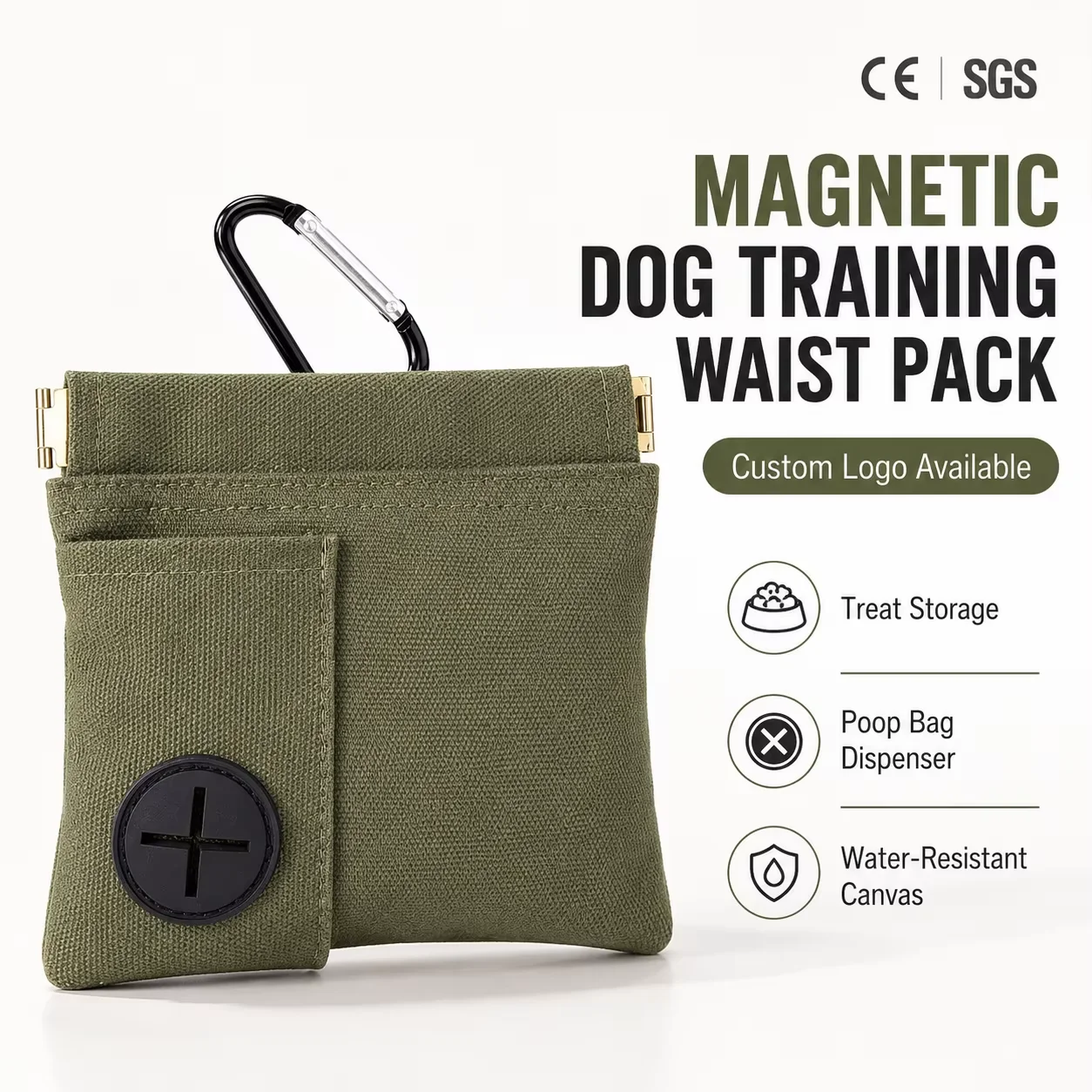 Wholesale Wholesale Pet Supplies Dog & Cat Treat Pouch Outdoor Training Bag Portable Walking Waist Bag Snack Food Bag Solid Metal - Aliexpress Deal