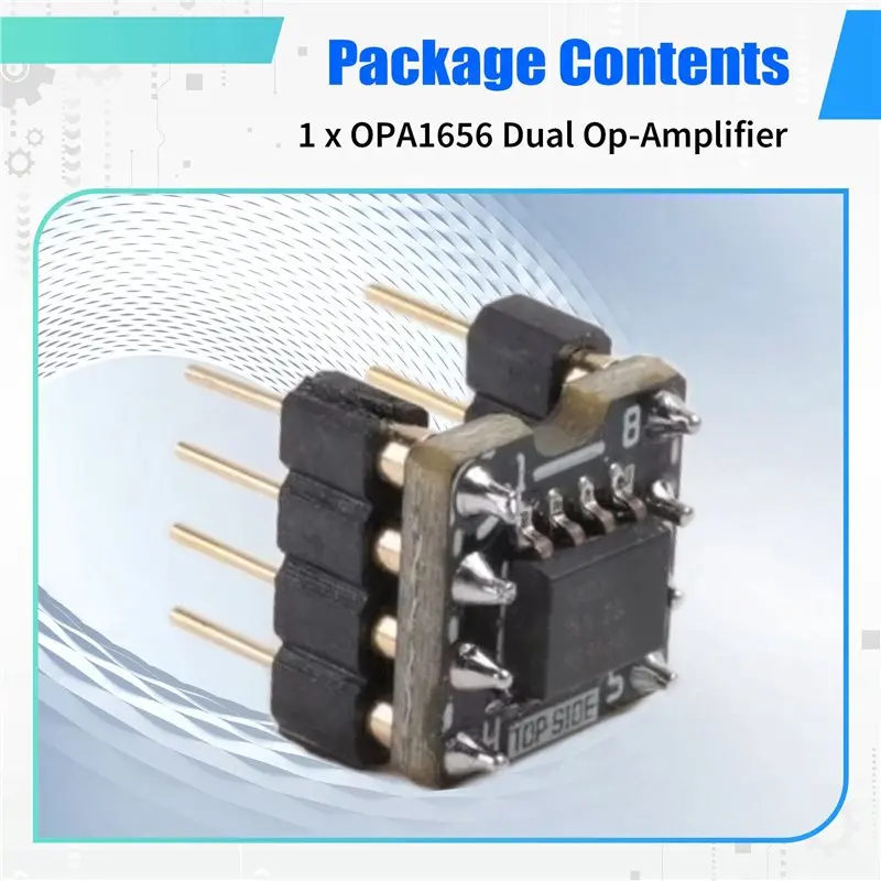 PHILE-4X OPA1656 High Current (100Ma) Ultra-Low Distortion And Low Noise Dual Operational Amplifier 1656 DIP8 Straight Plug A