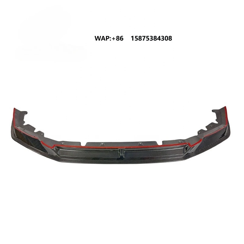 

G90 3-PC Design M Style Carbon Fiber Body Kit Front Bumper Splitter Lip for G90 G99 M5 2024