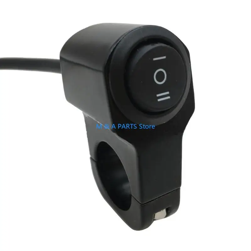 U1JF Waterproof Motorcycles Handlebar Switch Universal 22mm 7/8