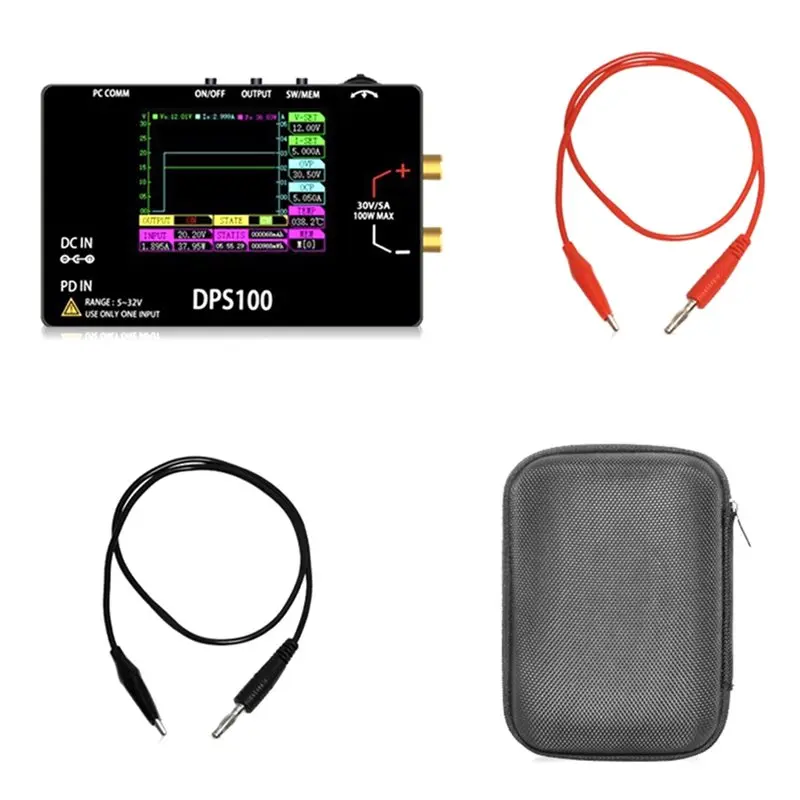 FULL-Portable Digital Adjustable Power Supply Portable Digital Adjustable Power Supply Multiple Protection Low Temperature Wave