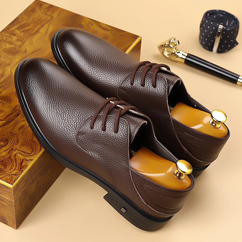 

Men'sShoes Business Oxford Dress Shoes for Wedding Party and Office Wear Comfortable Slip Resistant Classic Design