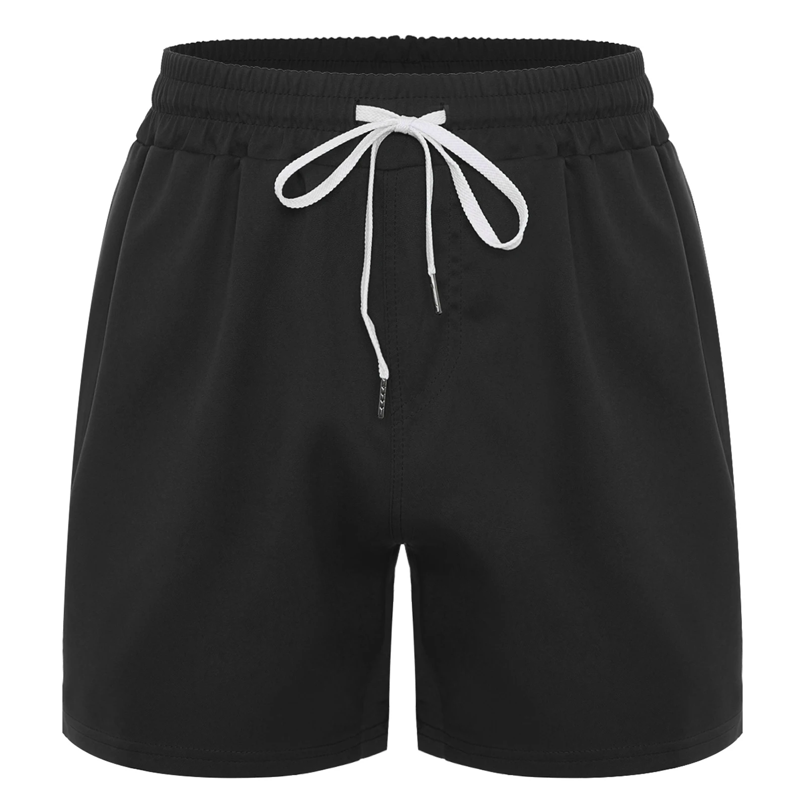 Mens Athletic Sports Shorts with Pocket Sides Invisible Zipper Quick-Drying Beach Shorts Workout Basketball Cycling Gym Fitness