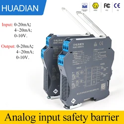 signal isolation explosion proof isolated relay output safety barrier sensors 1 in 1 out