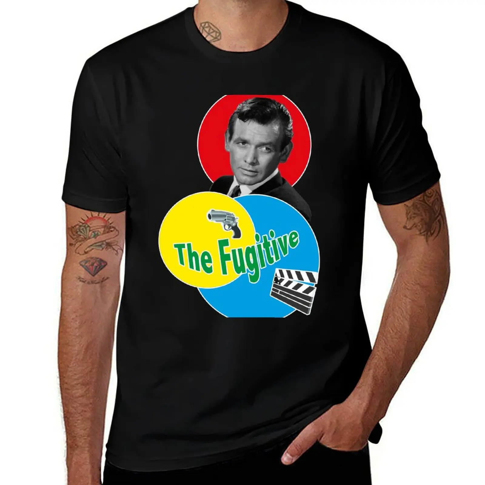 The Fugitive, series T-Shirt Gym Wear Breathable Short Sleeve Tee T-Shirt