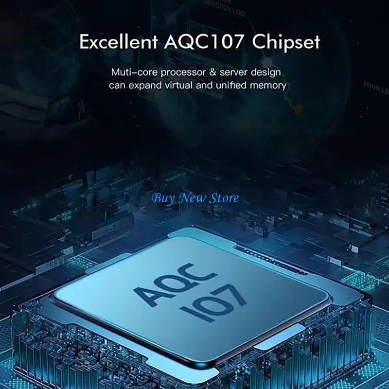 

20CE High Speed PCIe NIC Adapter Ethernet Cable 10Gbps PCIeNetwork Card Good Heatsink