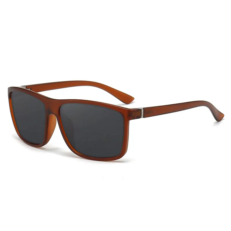  Trendige quadratische getönte Lesesonnenbrille für Herren und Damen, schwarz, verschreibungspflichtige Presbyopie-Brille, Outdoor-Sonnenbrille, Leser – Detail 14