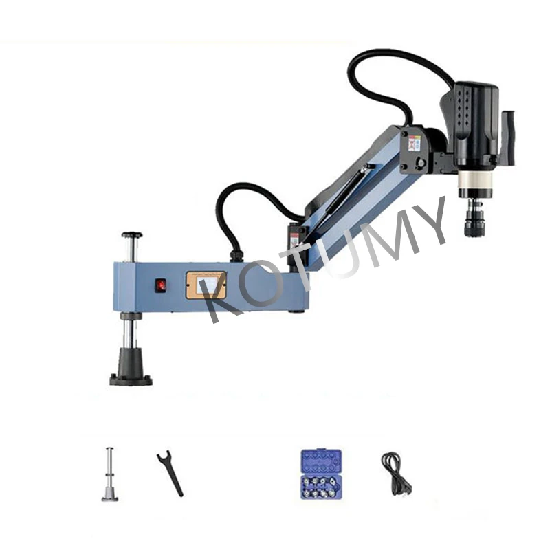 Elektryczne ramiona gwintownicze M3-M16 serwosilnik gwintowanie narzędzia z uchwytami CNC maszyna do gwintowania moc wiertarki uniwers