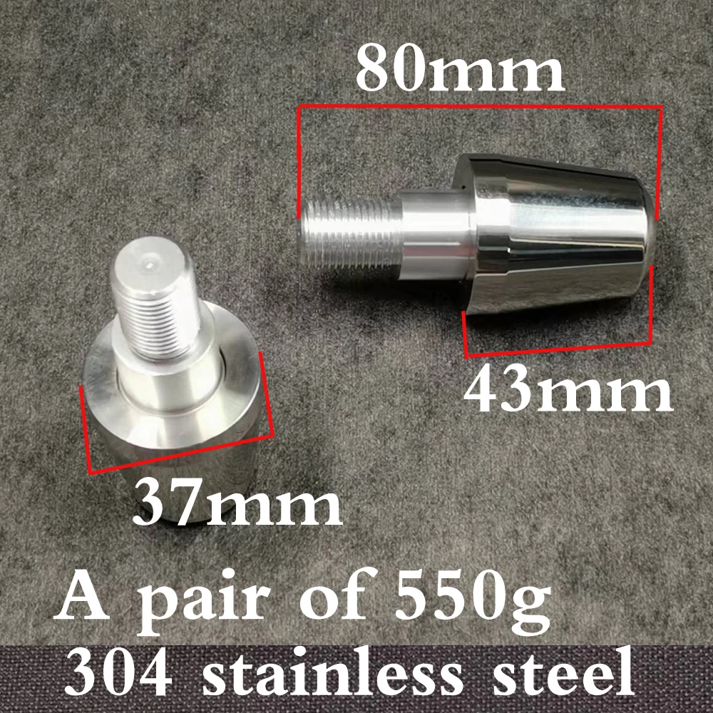 For Yamaha FZ6R XSR900 XSR700 XSR155 FZS1000 XJ6 DIVERSION stainless steel Scooter Motorcycle Handlebar Grip Bar End Plug Cap