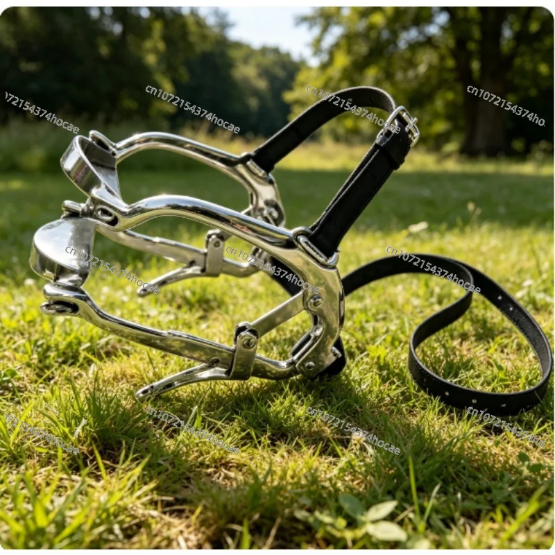 Premium Stainless Steel Equine Mouth Speculum Manual Horse Dental Expander CE Certified