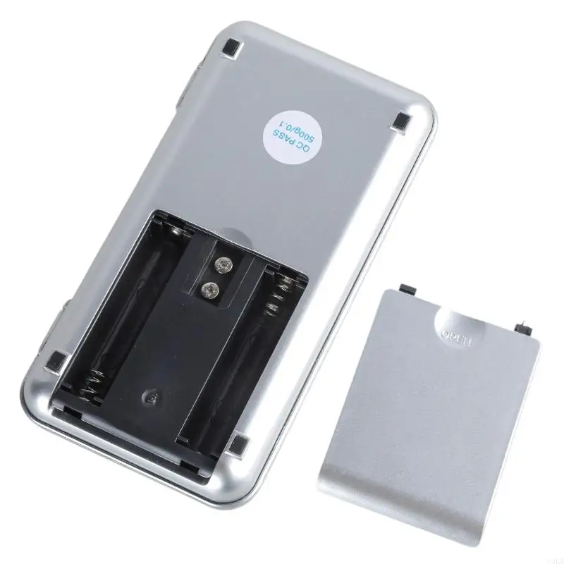 tascabile digitale U4LA 500G 0,1G Mini gioielli Gram Gram con display retrovisore LCD Funzione Tare