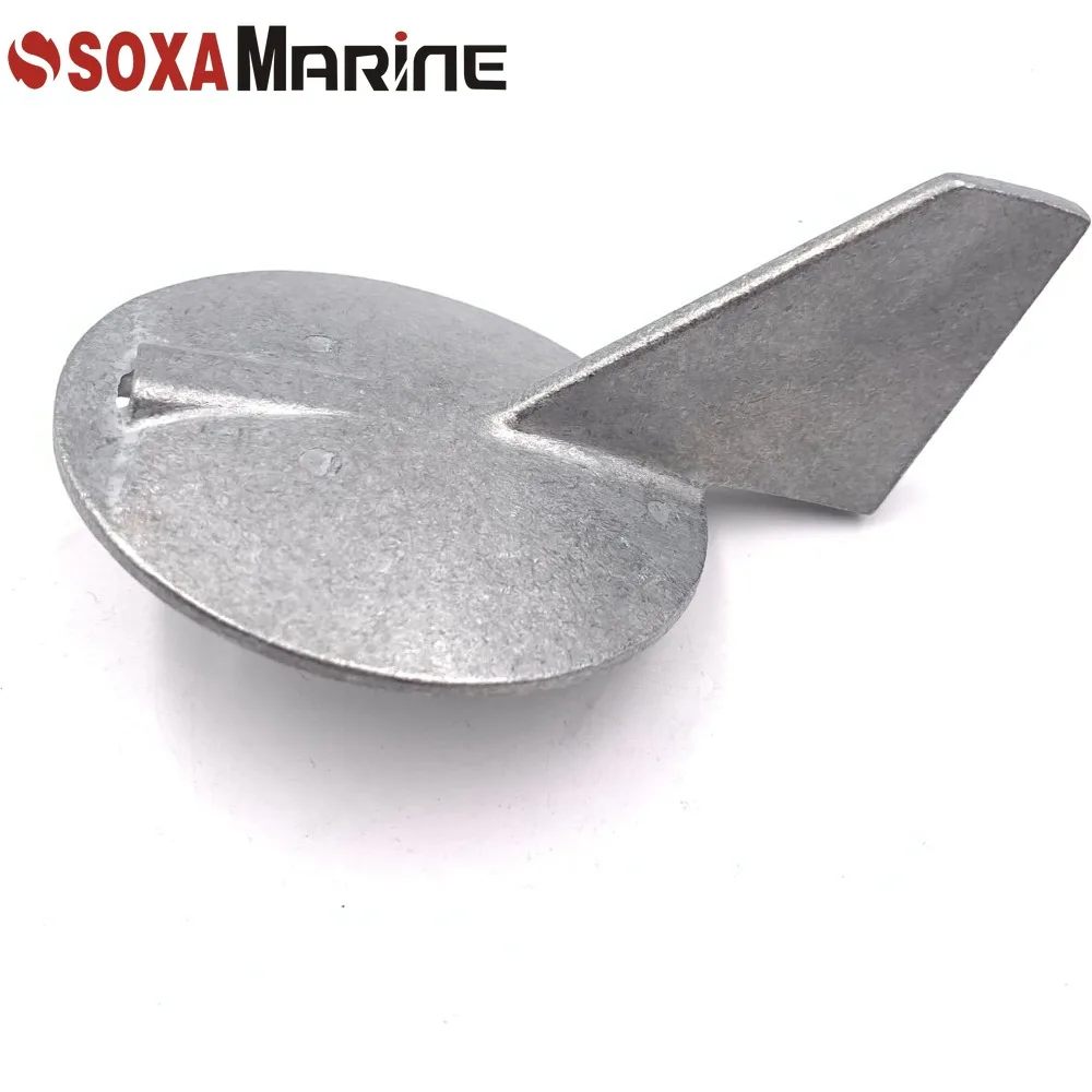 6J9-45371-00 6J9-45371-01 6K1-45371-02 Trim Tab Skeg Anode for Yamaha Outboard Engine 115HP 150HP 175HP 200HP Sierra 18-6035