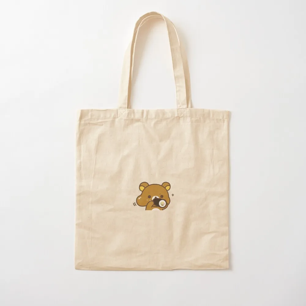 

Rilakkuma Tote Bag tote bags aesthetic shopping cart bags Canvas Tote Bag