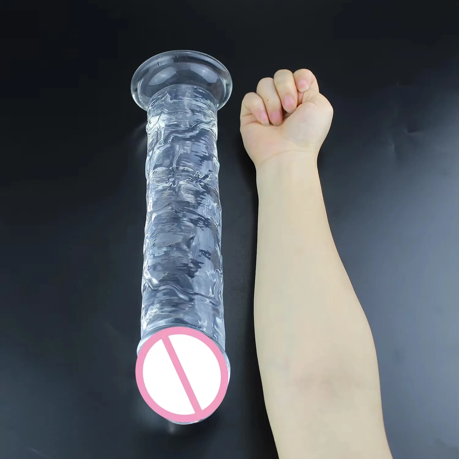 Dildo Transparente Realista para Mulheres, Gelatina de Ventosa, Brinquedos Sexuais Eróticos, Clitori Suave, Masturbadores Vaginais, Pênis, Adulto