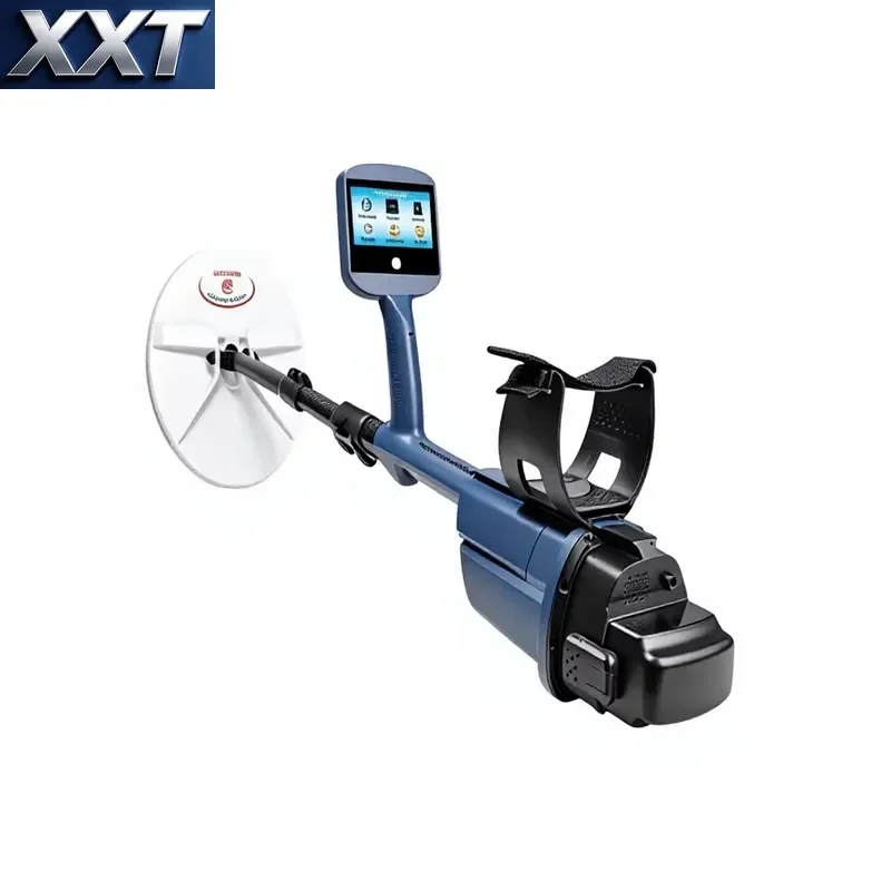 XXT Waterproof Safety LCD Underground Metal GDS9800 Gold Treasure Hunter IP54 Rated 50-inch Sensitivity 40cm Coil