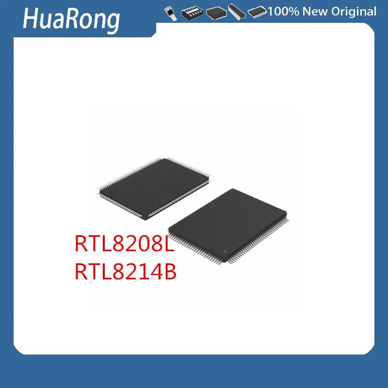 5Pcs/Lot  RTL8208L  RTL8208  RTL8214B  RTL8214  RTL8214B-CG   QFP128