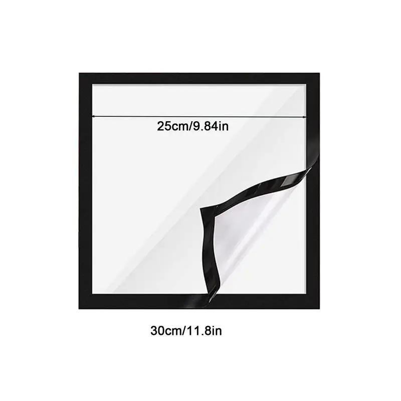 12x12 Inch Rhinestones Painting Frame Magnetic Picture Frames Square Photo Frame Painting Accessories Home bedroom Decor