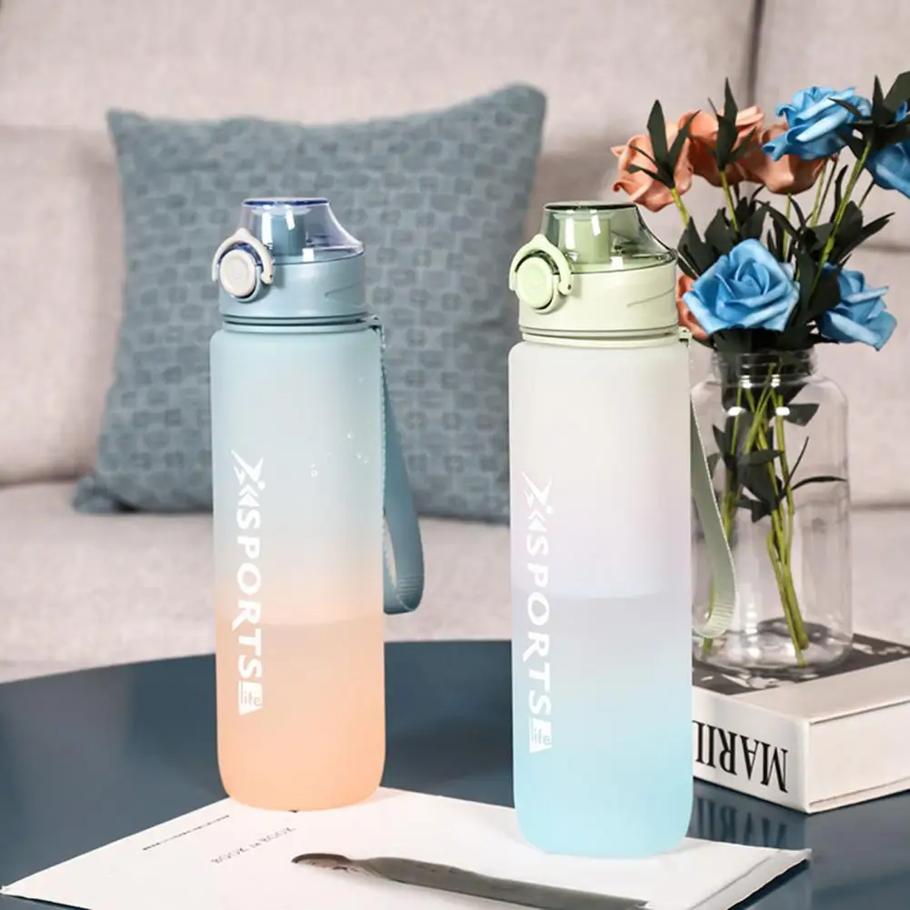 Women Water Bottle  Chic Large Capacity Quickly Open  Heat Resistant Women Water Bottle for Unisex