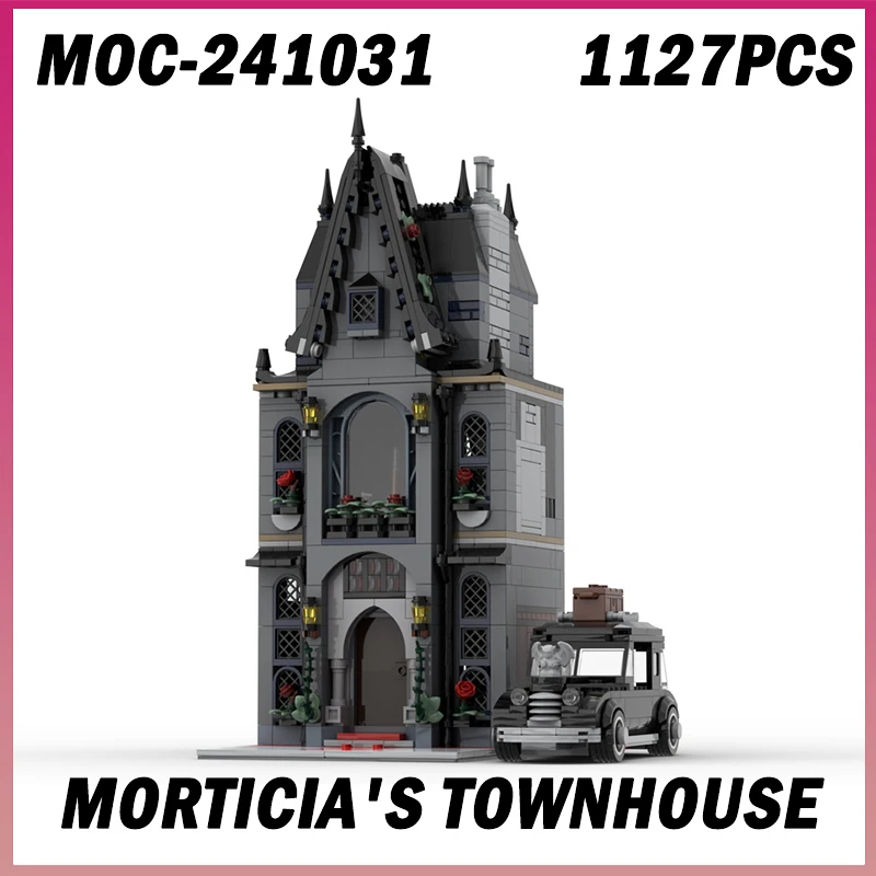 

1127PCS MOC-241031 Townhouse City Street View Series Architecture Model Building Blocks Bricks Assembly Toy Adult Kids Xmas Gift