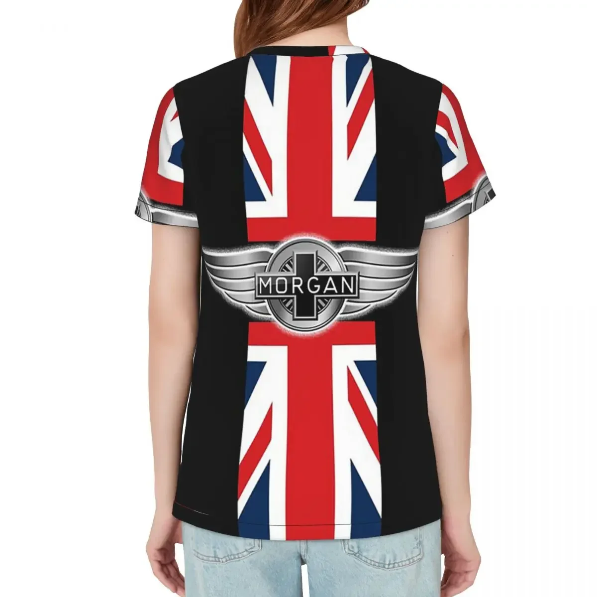 Morgan Motor Car Company T-Shirt Women Short Sleeve T Shirts Round Neck Clothes Cotton Summer Tees Streetwear