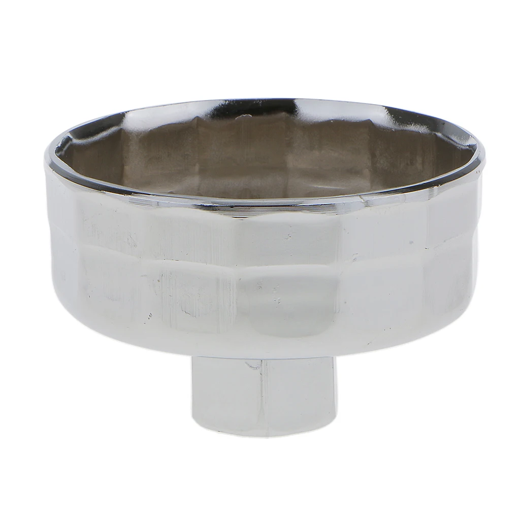 Universal Oil Filter Removal Wrench 65mm Stainless Steel 14 Sides for Prevla and Geely Merrie Model 901 Vehicles