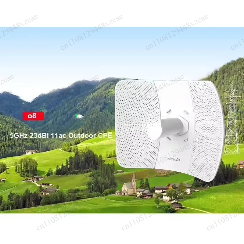 Passive PoE Support, Transmission Range 25 km Tenda O9 Wireless Outdoor Access Point, 5GHz 23dBi 11ac Outdoor CPE