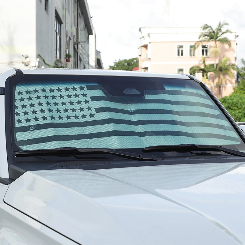 

Aluminum Foil Silver Car Front Glass Anti-UV Sunshade Interior Car Accessories For Toyota Land Cruiser Prado 250 LC250 2024-2025