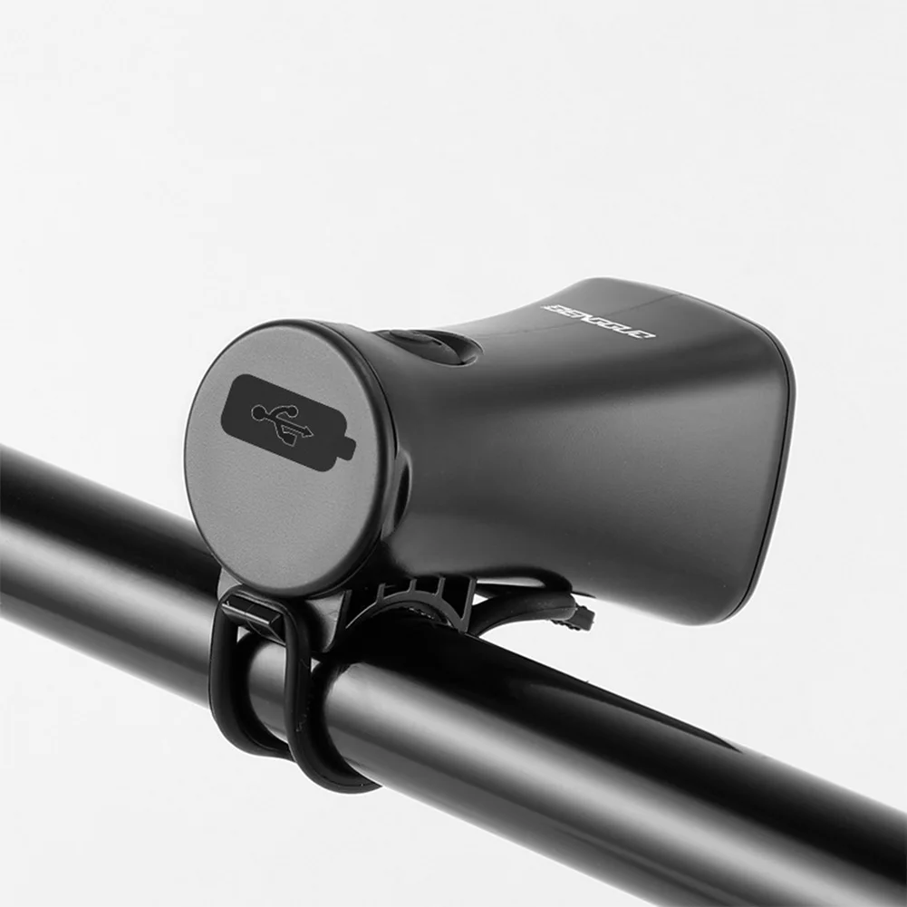 Elektronische Fahrradklingel, 120 dB, Fahrradhupe, lauter Fahrradlenker, Alarmring, 5 Klangmodi, Radfahren, Roller, Fahrradzubehör