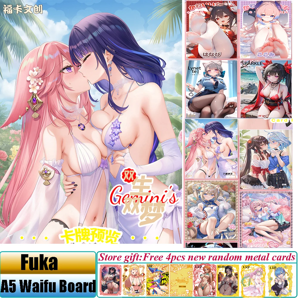 

Новая история богини Fuka SSSM A5 waifu доски аниме девушка вечерние TCG CCG пряный купальник бикини карты богини Doujin игрушка в подарок