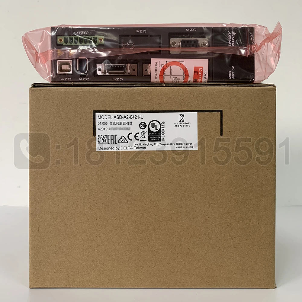 

Delta/ Delta servo driver ASD-A2-0421-U original genuine power 400W