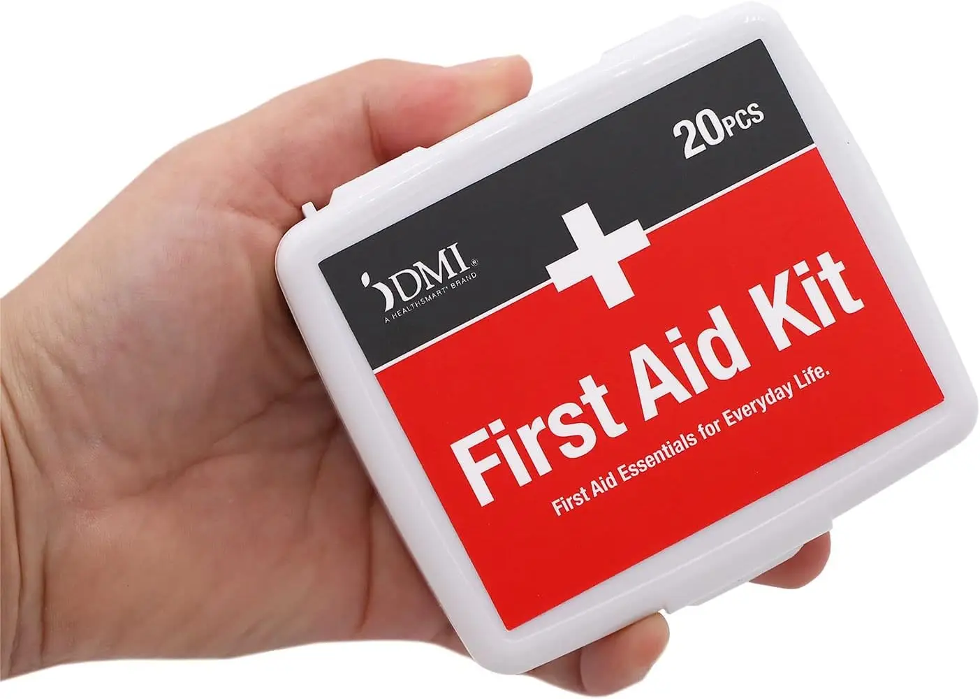 

Mini First-Aid Kit, 20-Piece, Compact & Water-Resistant for Travel, Car, Home