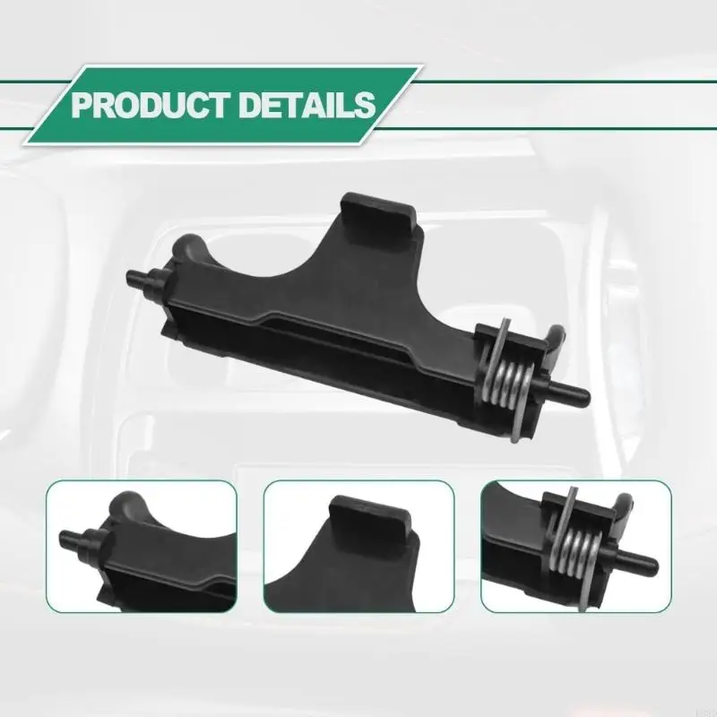 Black Plastic Locking Tab Cover Protector 83417-TX4-A01 Suitable For Automobile Interior Upgraded Easy Installation